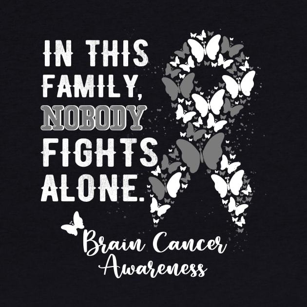 Brain Cancer Awareness, In This Family Nobody Fights Alone by artbyhintze